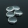 Coboson glass, circle of 12 mm (set 5 pcs.), The color is transparent