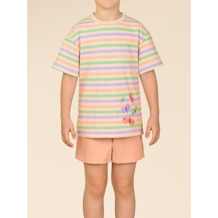 Kit for girls, height 110 cm, peach color