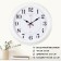 Watch wall, interior "Rubin", 35 cm, white body
