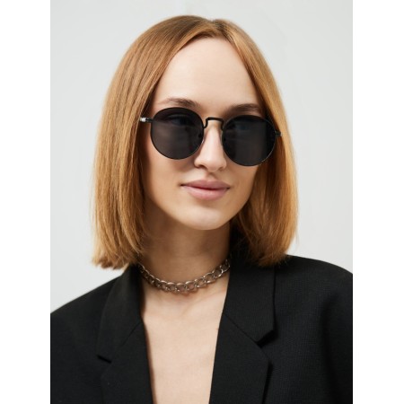 Sunny glasses round, UV 400, width 14 cm, pipe 14 cm-1