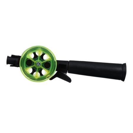 Winter fishing rod "techno" d = 55 mm, plastic handle, polycarbonate whip, mix-4