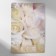 Cool "lovely" heart, assorted, white color in gold, 40 cm