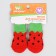 Noskes non -slip "strawberries", m (3/4 * 7 cm), set 4 pcs