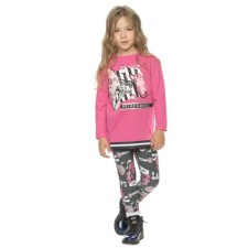 Set for girls, height 86 cm, raspberry color