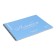 Album for drawing A4 30 sheets, on spirals, Erichkrause, "Pastel Bloom" Plastic cover of blue