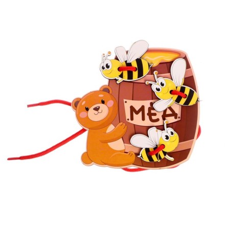 Шнуровка «Мишка»-1