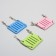 Swing for rodents on chains, 8.5 x 7 cm, foamed PVC, pink