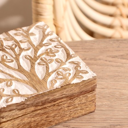 Casket "Blooming Tree" tree 14x14x6 cm-2