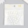 Set of decor for creativity Plastic "Binogrannik-Crystal" set 20 grams 0.7x1.4x1.4 cm