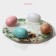 Glass stand for the eggs of the Dolyan "Bird", 8 cells, 22 × 22 cm