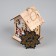 Christmas tree toy "Deer", from batteries, glow warm white
