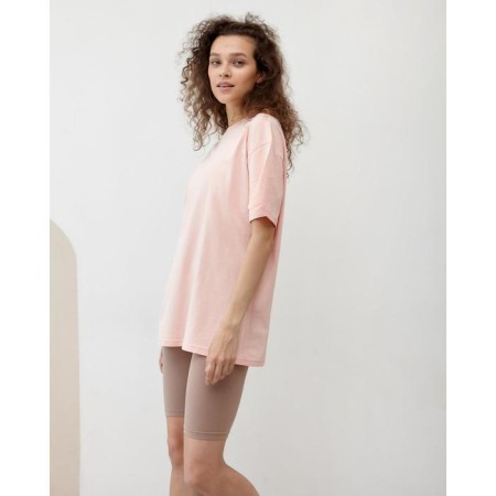 Women's T-shirt Minaku Oversize Fit: Persian color, river 42-1