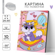 Picture on numbers for children on the subframe 