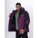 Ski jacket men, size 52, purple color