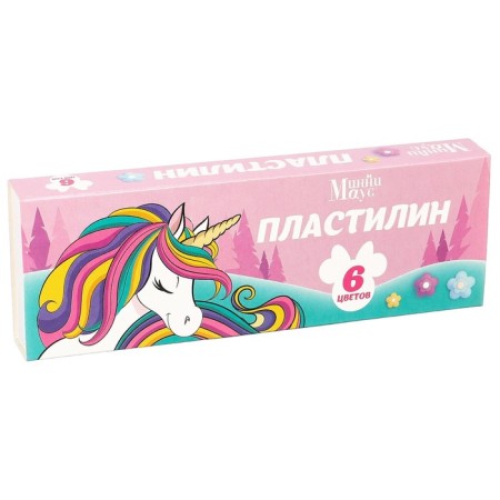 Plasticine 6 colors 90 g "Minni and unicorn"-3