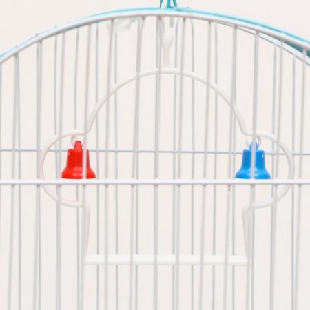 A cage for a poultry compiled BD-1/3C, 30 x 23 x 39 cm, blue-4