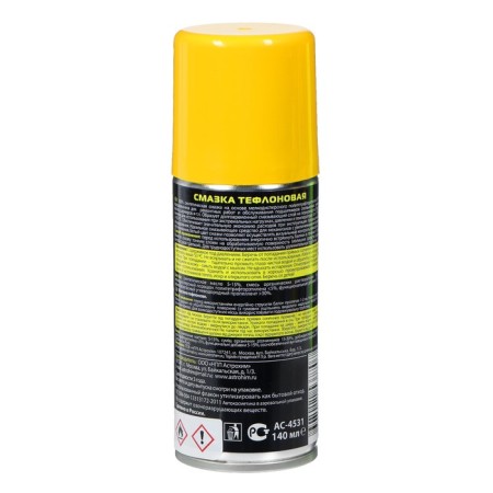 Teflon grease Astrohim, 140 ml, aerosol, AS - 4531-1