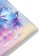 Notebook Gift Book on the comb 80l, line, color block, cover. 3D anime (17.7x13.7cm) 10539