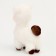 Soft toy "Lama", 25 cm, white color
