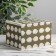 Stellid box for storage with a hedgehog lid, 25 × 20 × 17 cm, green color