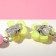 Clips children's "chosen" flower with bead Simple, color mix