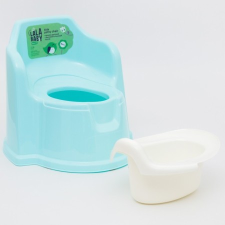 Children's pot with a high back Protect Me, color blue cloud-2