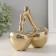 Souvenir ceramics "cherries" gold 15.5x7.5x15 cm