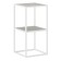 Shelving 2, 400x400x782, White Muar/Metropolitan Gray