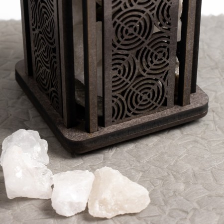 Salt lamp "Central circles" E14 15W 1 kg-5