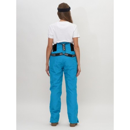 Ski -loving trousers, size 44, blue color-8