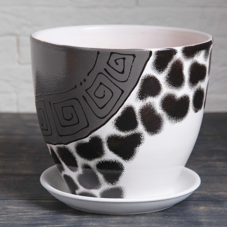 Flower pot with stands Leopard 5l-6