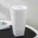 Kashpo for flowers with an insert "Grace", 2.7 l (1.5 l), white color
