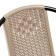 Sadovy chair, 53 x 61 x 73 cm, frame 24 x 0.8 mm, load up to 100 kg, beige
