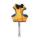 A set of ammunition with a soft harness, s, leash 120 x 1 cm, Osh 20-40 cm, og 30-44 cm, yellow