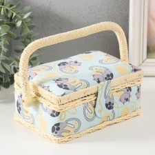 Casket for needlework 