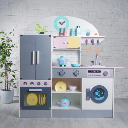 Game set "Kitchen Module" Happiness "with wooden utensils