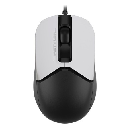 Mouse A4Tech FSTYLER FM12S Panda, wired, optical, 1200 dpi, USB, black and white