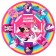 A postcard with magnetic bookmarks "The sweetest!" Unicorn, Minnie Mouse, 8 pcs.