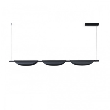 Lumber Lumion lamp. Joel, 18W, LED, 1300x1270x80 mm, black color