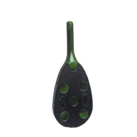 Boat-feed plastic X-Feeder PL Camo Flat S, Camo color, 30 g, 10 ml-1