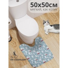 A mat for the toilet 