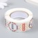 Sticker Paper "Ethnic patterns. Gratitude" d = 2.5 cm 500 pcs in a roll 3x6.5x6.5 cm