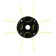 Coil for trimmer tundra, "spider", universal, fishing line 2.4 - 3 mm, landing 25.4 mm