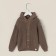 Knitted cardigan with a hood SL Home, r.86-92 cm, coffee
