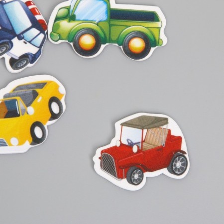 Decor for creativity EVA "Cars" set of 14 pcs 10x13 cm-3