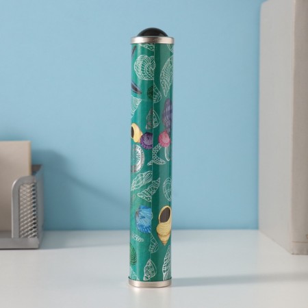 Kaleidoscope "Sea with silver embossing" 17x3x3 cm-2