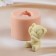 Mold Silicone "Bear Hand at the mouth" (prayer. 3.5x3.5x4 cm)