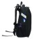 School backpack 38 x 30 x 16 cm, ergonomic back, stavia "cat", black