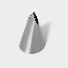 Confectionery nozzle, d = 2.5 cm, output 1.5 cm, stainless steel