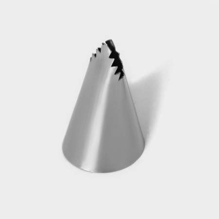 Confectionery nozzle, d = 2.5 cm, output 1.5 cm, stainless steel